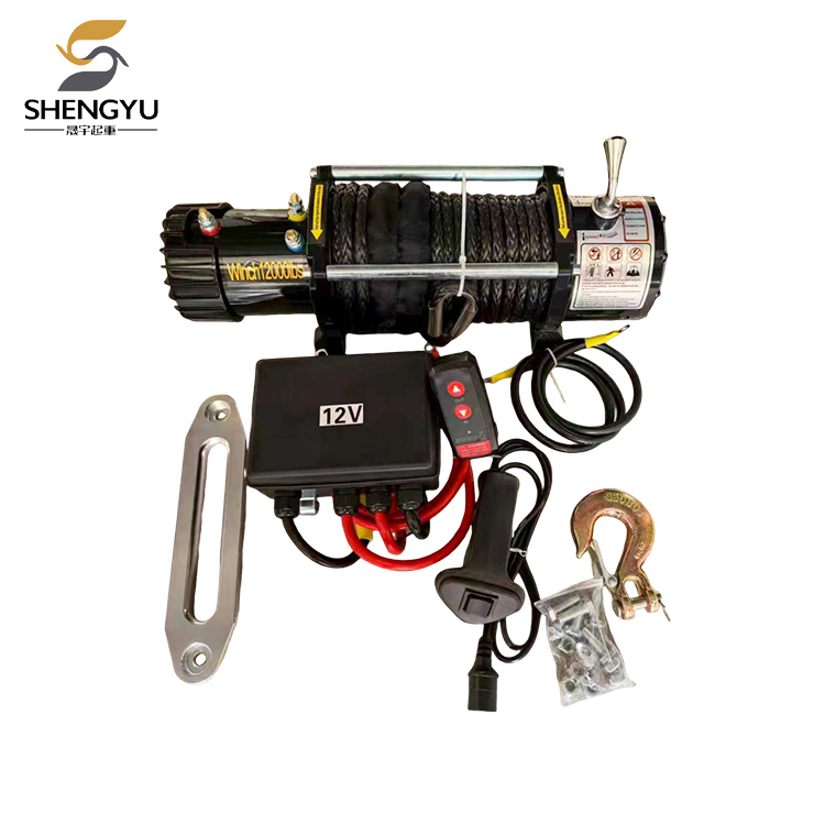 Win Elektrik 12V24V dengan Tali Dyneema