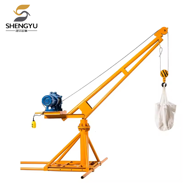 Crane Mini Crane Pembinaan Jenis Pembinaan 1T