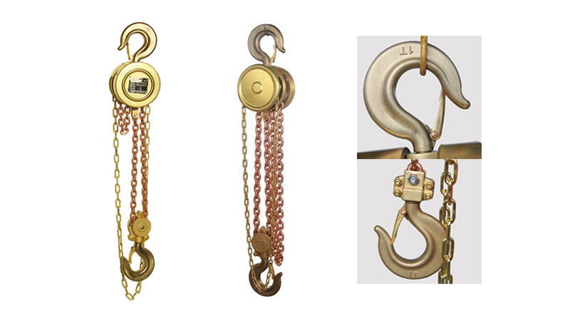 Angkat tarik tangan letupan-bukti memastikan keselamatan kilang baja