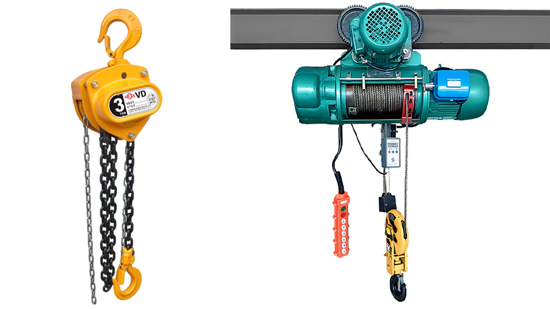 Bagaimana untuk memilih antara angkat manual dan angkat elektrik?