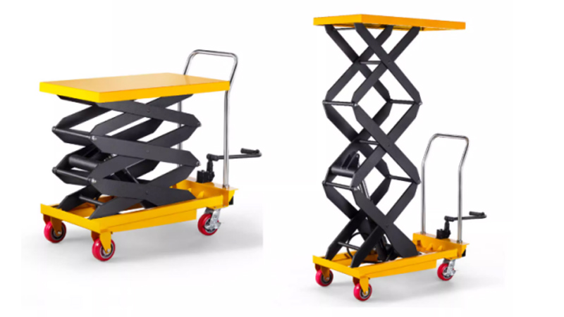 Kajian Kes Aplikasi Meja Angkat Hidraulik 1000KG dalam Bengkel Pembuatan