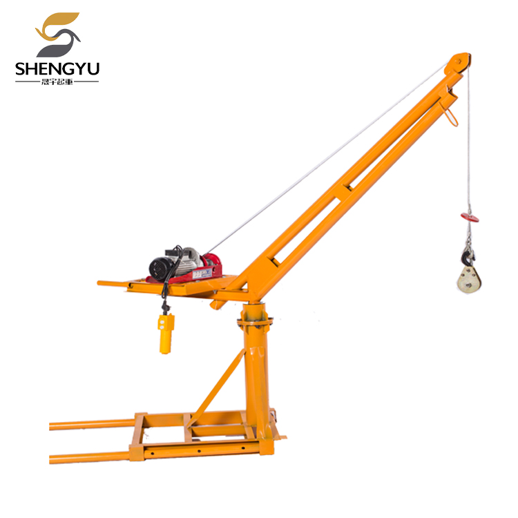 500kg Pembinaan Mini Crane
