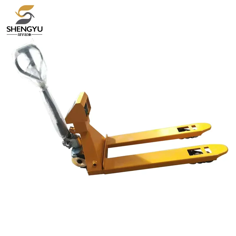 Lori Palet Tangan Dengan Penimbang